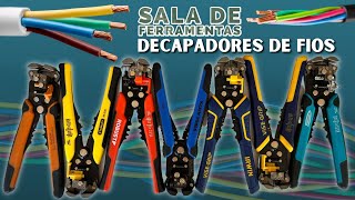 ALICATES DESENCAPADORES DE FIOS GROSS ROBUST IRWIN KLEINTOOLS STANLEY E TRAMONTINA MELHOR É [upl. by Zelten]