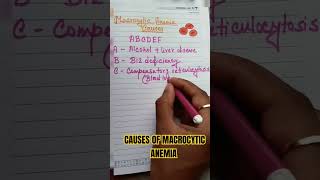 What are the Causes Of Macrocytic Anemia medicine medical nursing MusicFresh [upl. by Tate989]