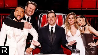 Highest Paid The Voice Judges Ranked [upl. by Salzhauer696]