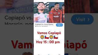 Copiapó vs Huachipato [upl. by Ikilisav]