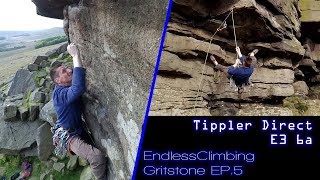 Ep5  Gritstone  Stanage Popular  Tippler Direct E3 6a [upl. by Zoller]