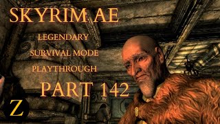 Skyrim Anniversary Edition  Legendary Difficulty Survival Mode Part 142  Nepos The Nose [upl. by Lamak773]