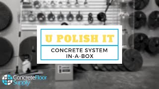 Easy to Do Polished Concrete Floor Kit InaBox System [upl. by Nylesaj]