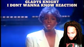 Gladys Knight I Dont Want To Know Reaction [upl. by Haidebez]