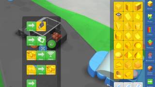 Blocksworld HD Blocksworld hd police chase  how to make with basic stuff [upl. by Ferde235]