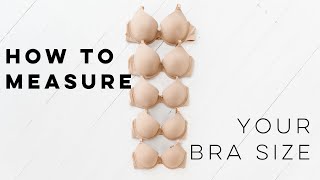 How to measure your bra size [upl. by Retlaw]