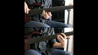 Bachs Little Fugue in Gminor performed on a Pedulla Pentabuzz fretless bass [upl. by Avek]