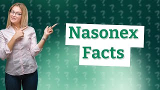 Is Nasonex a steroid nasal spray [upl. by Akerdnuhs492]