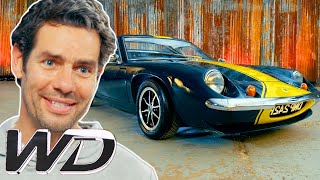 Mike And Elvis Repaint A British 1969 Lotus Europa  Wheeler Dealers [upl. by Genesa]