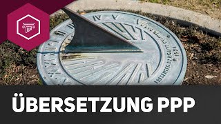 Partizip Perfekt Passiv  Übersetzung [upl. by Joel]