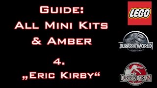 LEGO Jurassic World  Guide All Mini Kits amp Amber quotEric Kirbyquot  Commented [upl. by Damek]