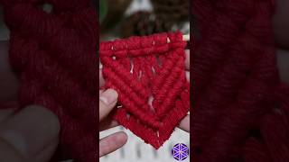 🎄DIY Mini Painel de Macramê macrame natal macrametutorial macrame [upl. by Windsor]