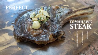 How to Purchase Storage and Cook a Perfect Tomahawk Steak 最好吃的战斧牛排的购买、储存和做法！ [upl. by Tnattirb826]