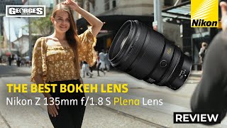 The Best Bokeh Lens Nikon Z 135mm f18 S Plena Lens  REVIEW [upl. by Reffinej477]