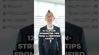 Tip 2 of 12  CliftonStrengths Tips You NEED to Hear From A Certified Coach [upl. by Thamos]