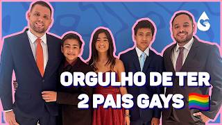 NOSSOS FILHOS MOSTRARAM QUE SOMOS UMA FAMÍLIA 🏳‍🌈  Histórias de terapia [upl. by Aihtenak]