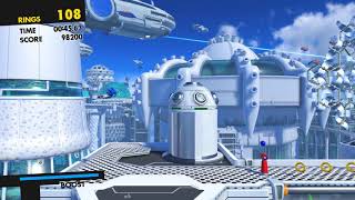 Sonic Forces Stage 23 Metropolis  Metropolitan Highway S Rank  Mission Time [upl. by Elac242]