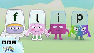 2 Letter Start Blends  Consonant Clusters  Learn to Read and Spell  Alphablocks [upl. by Nohtahoj]