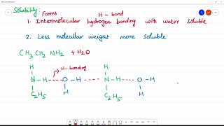 Ethylamine is soluble in water whereas aniline is not [upl. by Hayashi]