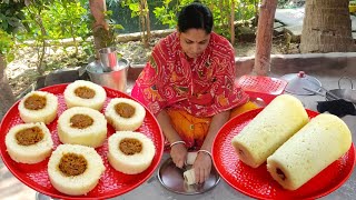 সুজি দিয়ে যে এত সুন্দর ভাপা পিঠা বানানো যায় দেখলে অবাক হয়ে যাবেন  Sujir bhapa pitha recipe [upl. by Bahr]