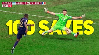 100 Best Goalkeeper Saves Of 20222023 Season [upl. by Brear]