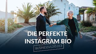 Die 3 Schritte Formel für Deine Insta Bio 🎯  BUSINESSVLOG013 [upl. by Ellehcear996]