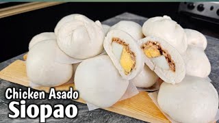 Chicken Asado Siopao Madiskarteng Nanay by mhelchoice [upl. by Zebe]