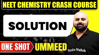 SOLUTION in 1 Shot All Concepts Tricks amp PYQs  NEET Crash Course  Ummeed [upl. by Jaban]