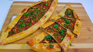 Turkish Pide Easy  پیده ترکی [upl. by Mallory795]