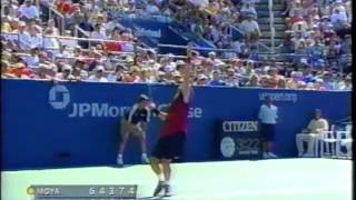 Rochus vs Moya US Open 2004 [upl. by Salsbury]