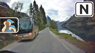 Norge Rv60 Fv724  Hornindal  Olden  Briksdalsbre [upl. by Ruel]