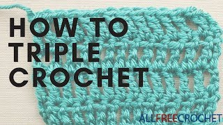 How To Triple Crochet [upl. by Botti]