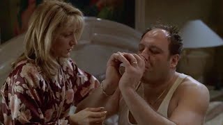 The Sopranos  Tony Soprano has food poisoning [upl. by Okwu]