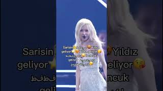 Sarisin keşfet blackpink ytabonecekme ytabonelerimiçekme ytabonelerimicekme rose keşfetedüş [upl. by Greyso]