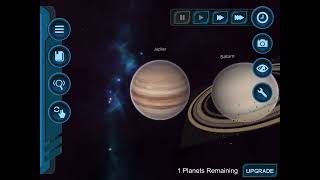 Jupiter vs Saturn My pocket galaxy edition [upl. by Ainet]