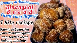 ITO ANG SEKRETO SA BINANGKAL BREAD PARA DI MAGTANGGALAN ANG LINGA OR SESAME SEEDS HABANG NILULUTO [upl. by Lennahs951]