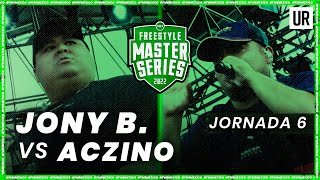 ACZINO VS JONY B  FMSMEXICO2022 Jornada 6  Urban Roosters [upl. by Broadbent]