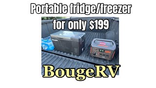 199 portable fridgefreezer by BougeRv  unboxing [upl. by Kasevich]