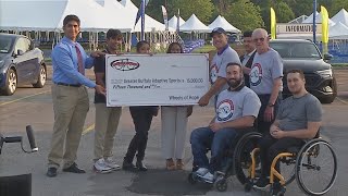 Greater Buffalo Adaptive Sports helps people with disabilities Ride for Roswell [upl. by Gassman189]