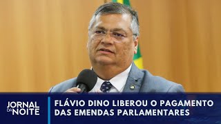 Ministro Flávio Dino libera emendas parlamentares  Jornal da Noite [upl. by Cuttler]