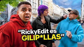 ENFRENTO A RICKYEDIT A SUS HATERS [upl. by Onimixam554]