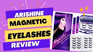 Do Not Get Seven Crowns Magnetic Lashes Get Arishine💜 magneticeyelashes makeup review [upl. by Nera]