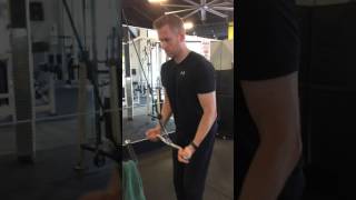 Reverse Grip Triceps Pushdown [upl. by Yauqram]