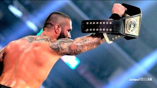 WWE Summerslam 2013  Randy Orton Cashes Money in the Bank amp becomes the New WWE Champion [upl. by Nahgam]