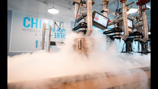 Nitrogen Ice Cream StartUp [upl. by Specht]