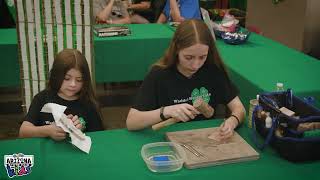 Arizona State Fair  Kids  Ep8 Trains and Leather Crafts [upl. by Alyakim]