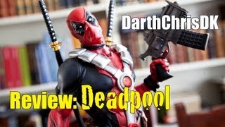 Review Deadpool Regular Premium Format Sideshow Collectibles [upl. by Yknarf]