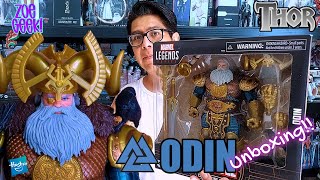 ¡¡ Odin  Increible el Trabajo que Hizo Hasbro Marvel Legends Unboxing Celebrando 85 años de Marvel [upl. by Aliehs]