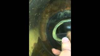 How to remove impeller from 3quot trash pump [upl. by Gnehs381]