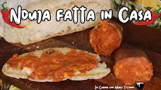 COME FARE LA NDUJA  RICETTA CALABRESE ORIGINALE DI FAMIGLIA [upl. by Anahsat620]